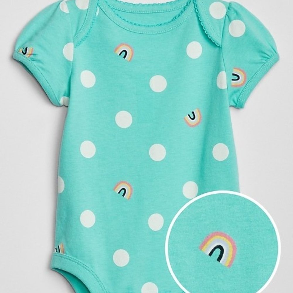 GAP Baby Girl Print Bodysuit18-24M NWT
